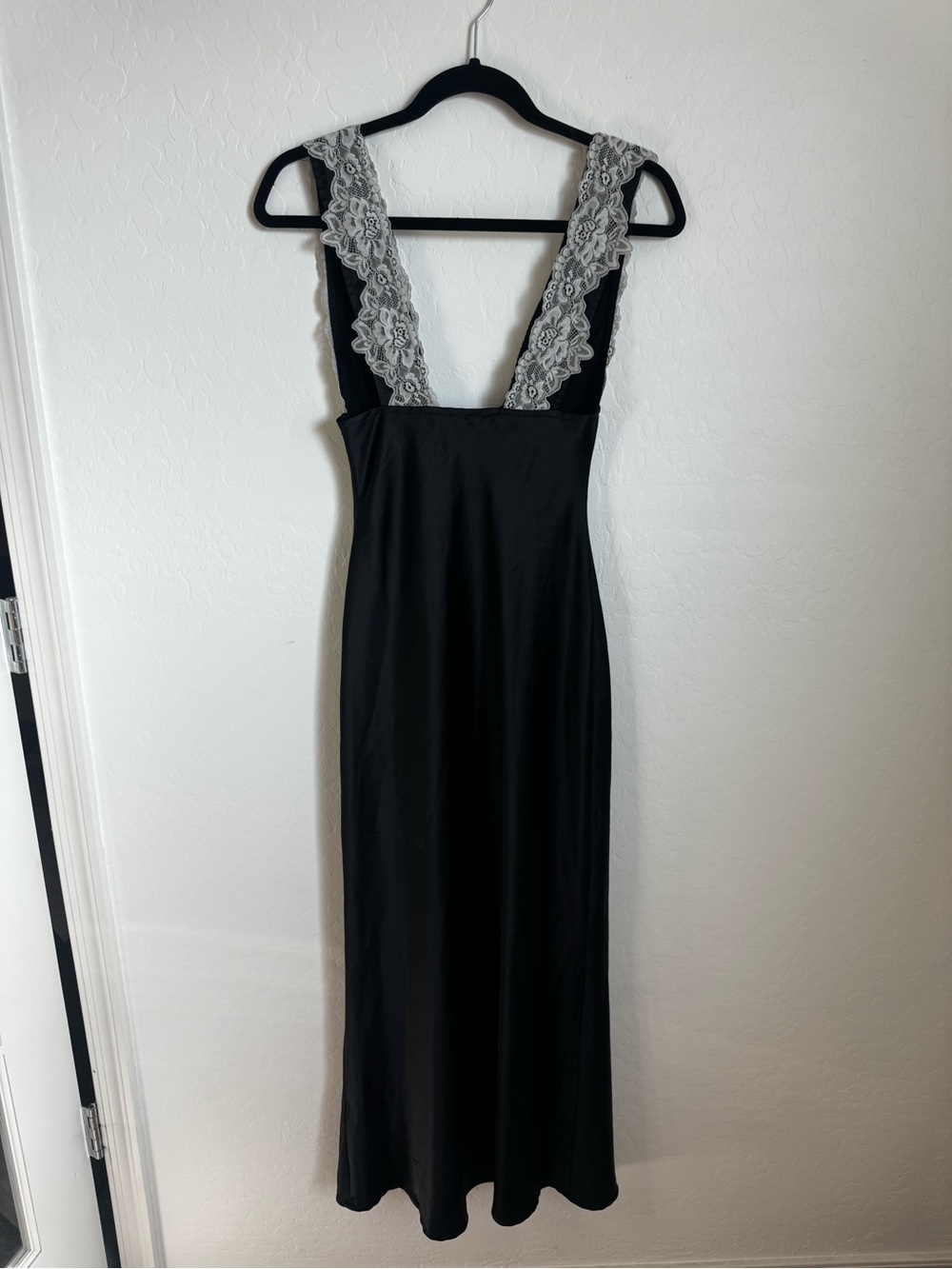 Princess Polly Nourish Lace Trim Satin Cocktail Dress - Picture 5 of 7